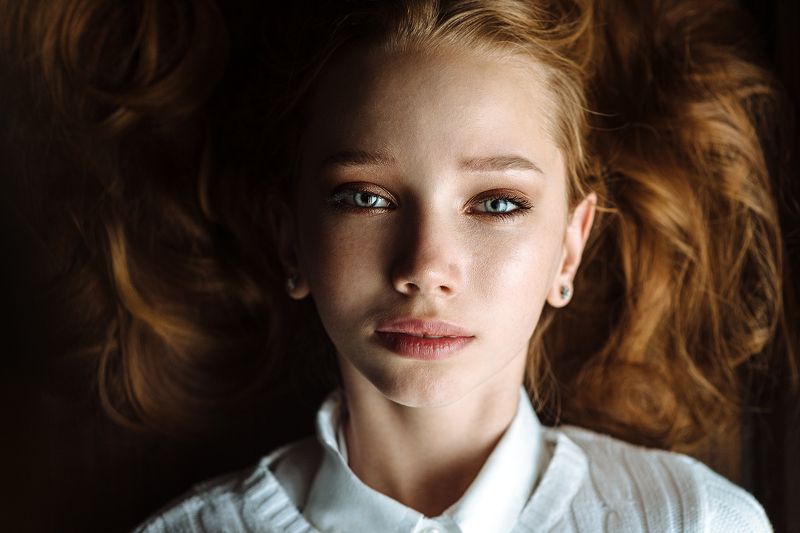 девушка, портрет, милая, cute, portrait Polinaphoto preview