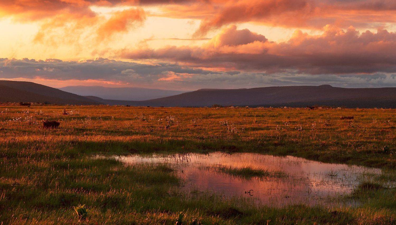 Горы, Пейзаж, Пермский край, Северный урал, Коровин Владимир