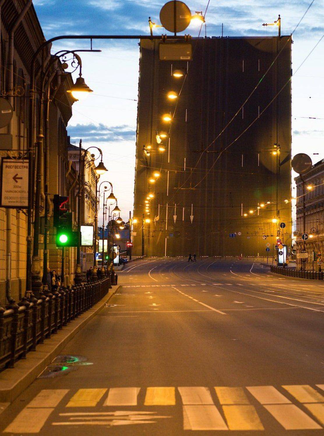 Развели мосты... Литейный.. Автор: Лунный Ежик , Лунный Ежик