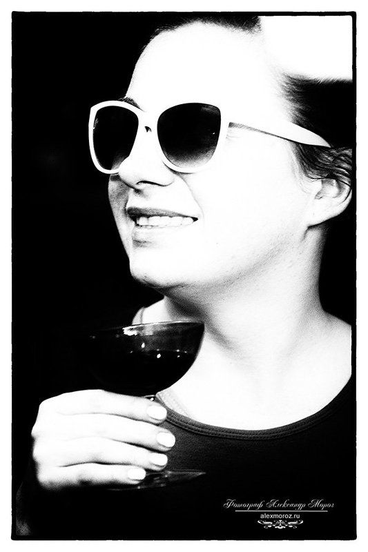 Жанровый портрет, Портрет девушки, Чб photo preview