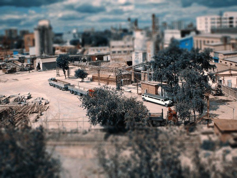 Город дома машины стройка Урбанизацияphoto preview