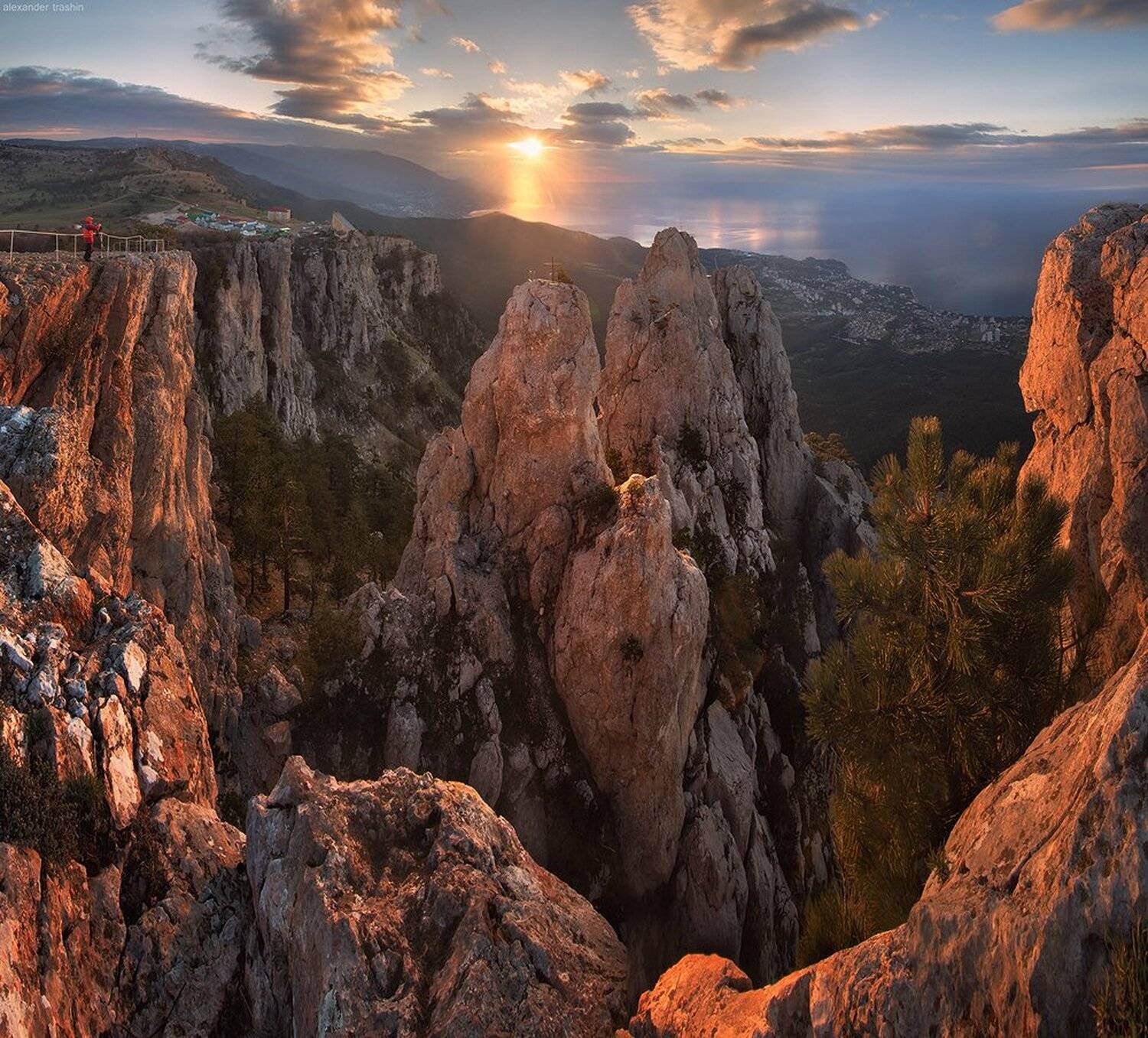 ай-петри, восход солнца, крыиские горы, крым, Александр Трашин
