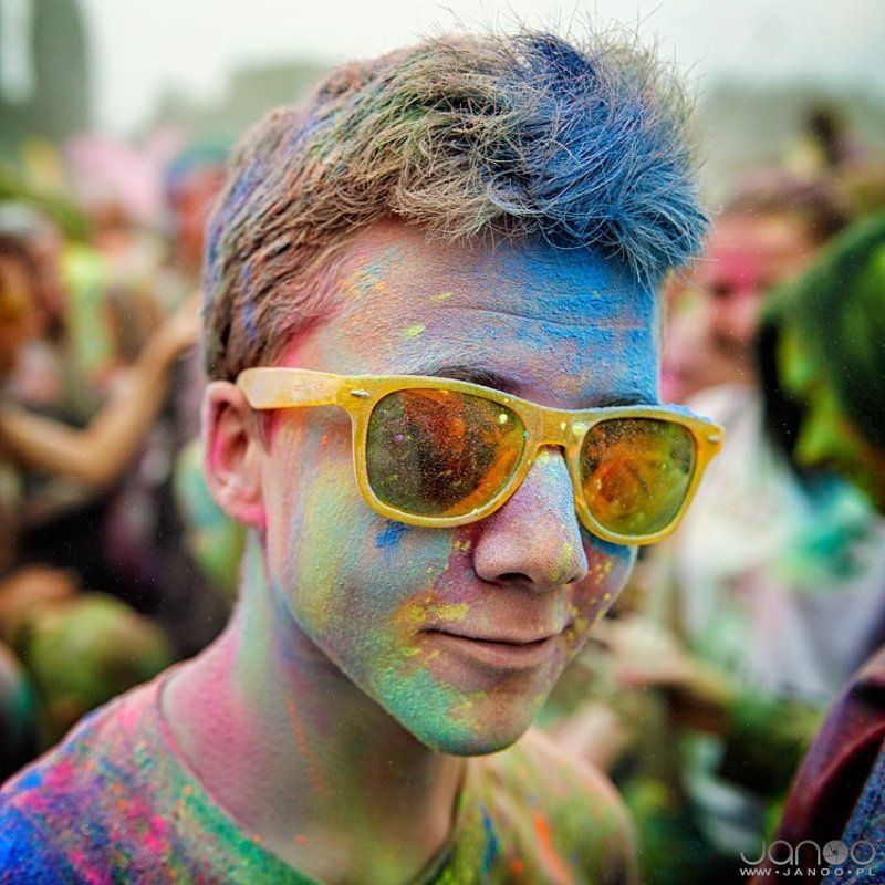 Colors, Face, Smile yellow sunglasses фото превью