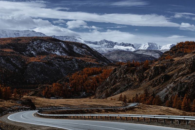 горы, горный алтай, чуйский тракт, пейзаж, алтай, дорога, россия Чуйский трактphoto preview