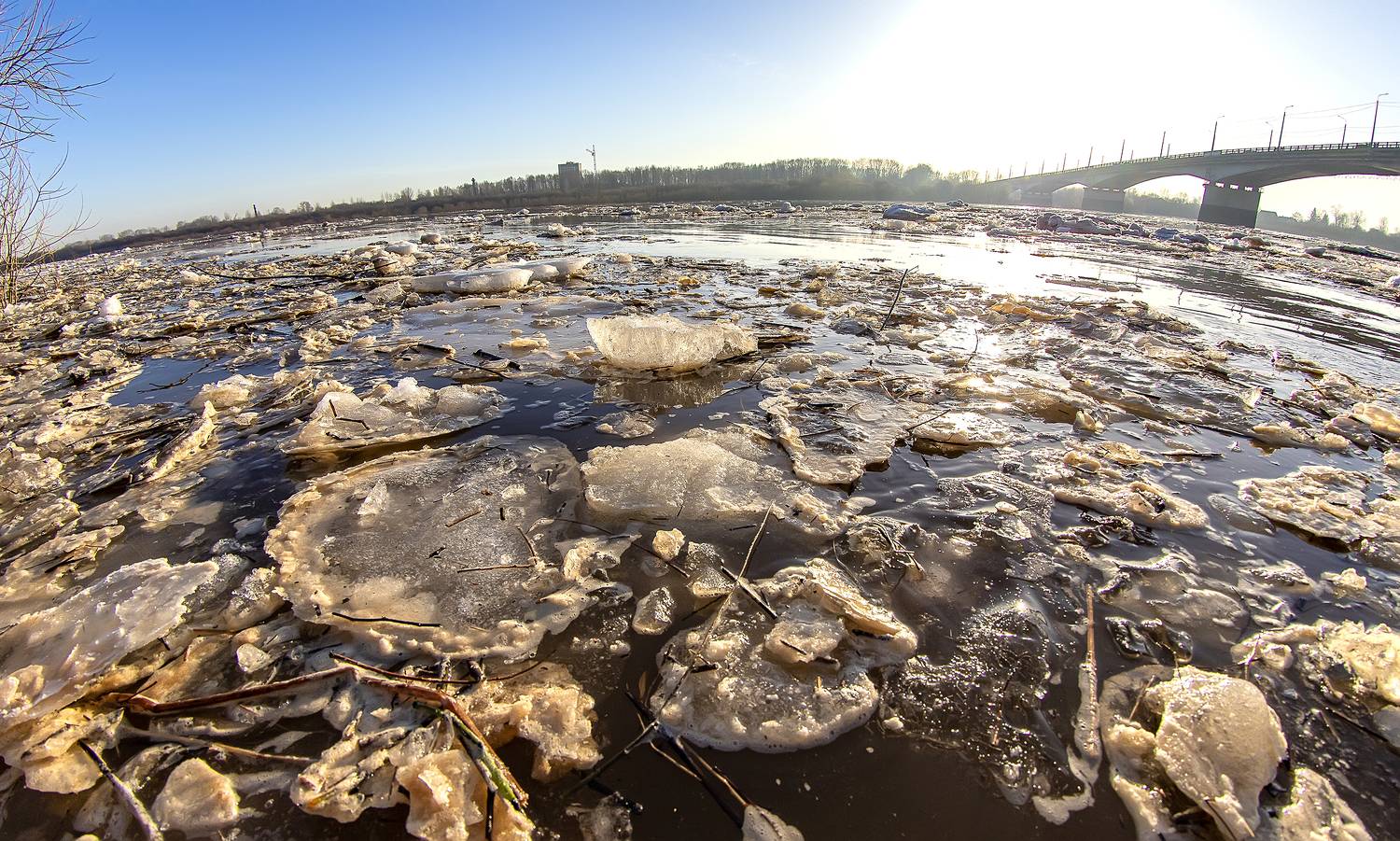 Ледоход на Вятке. Автор: Александр Широких , Александр Широких