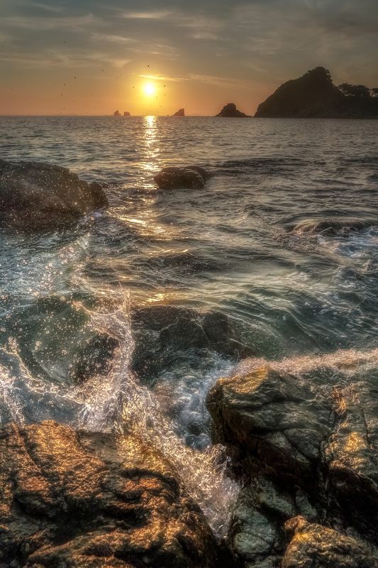 владивосток, рассвет, приморье, полуостров гамова, дальний восток, японское море, море, свет, landscape, seascape photo preview