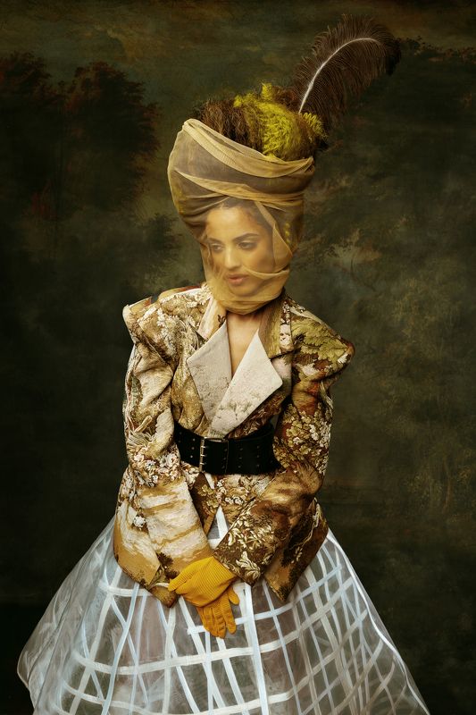 Versailles, fashion editorial, editorial photoshoot, styling, vintage, baroque La Duchesse de Versaillesphoto preview