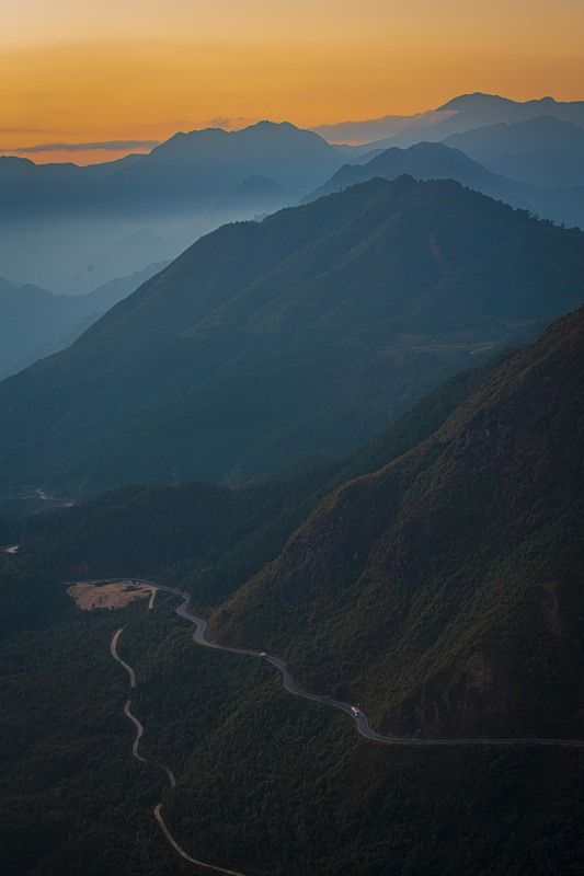 O Quy Ho Pass in Sunsetphoto preview