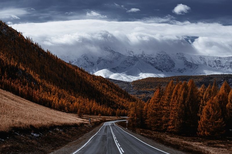 горы, горный алтай, чуйский тракт, пейзаж, алтай, дорога, россия Чуйский трактphoto preview