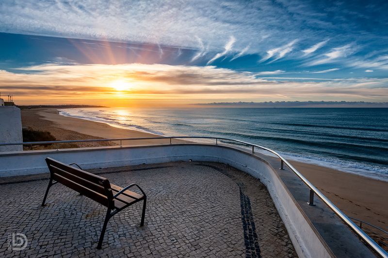 рассвет, океан, португалия, portugal Пункт наблюдения фото превью