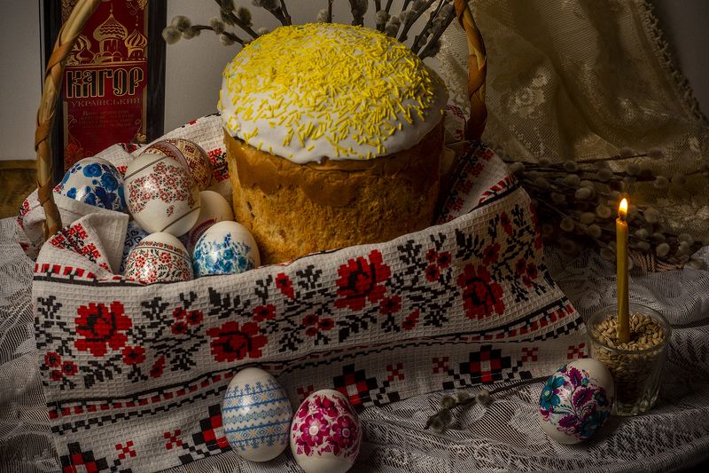 пасха, натюрморт, пасхальное воскресенье, праздник Пасхаphoto preview