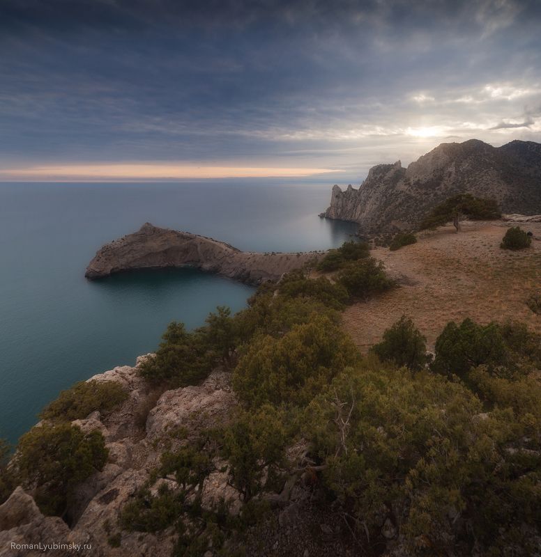 крым, новый свет, пейзаж, горы, закат, природа,  Лучик Светаphoto preview