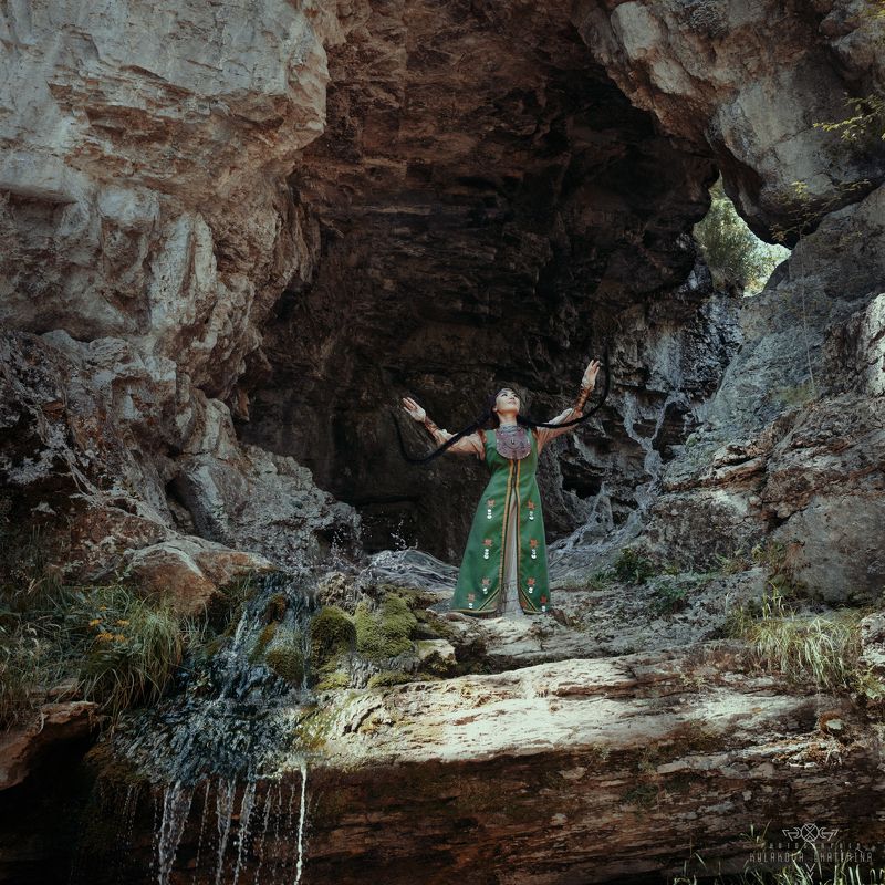 водопад, скалы, заповедник, Башкирия, природа, традиции, национальный, дикая природа,  Волшебство природы Башкирииphoto preview