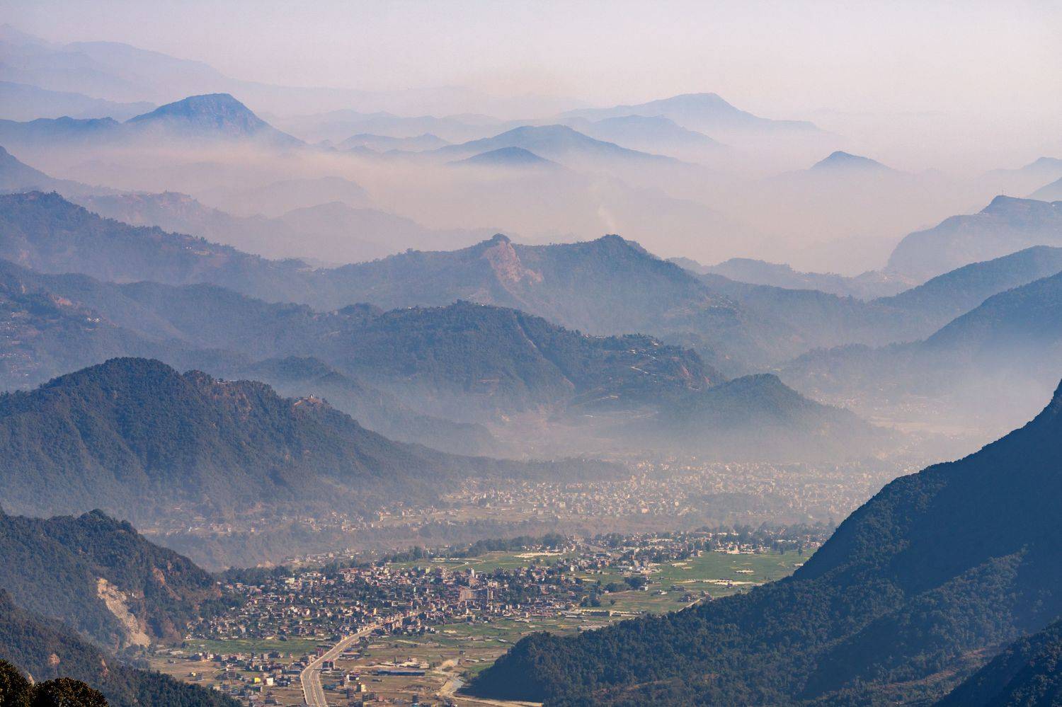 Окрестности Покхары. Автор: Tsybenko Kirill непал, гималаи, покхара, катманду, горы, Tsybenko Kirill