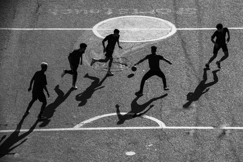 Football shadowphoto preview