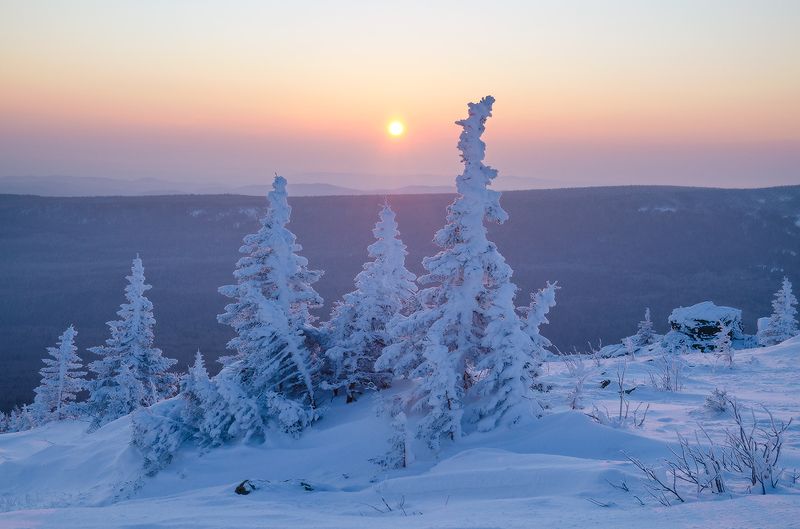 Таганай рассвет на Дальнем Таганаеphoto preview