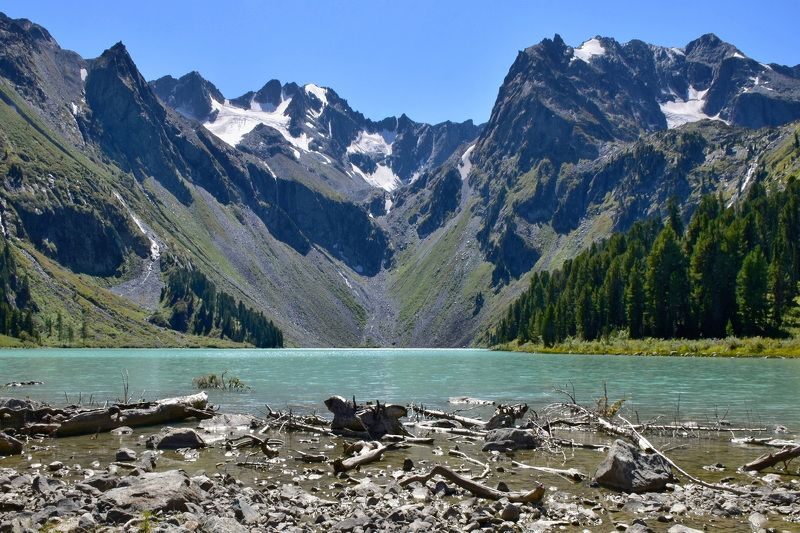 путешествие, пейзаж, природа, горы, озера, алтай, мультинские озера Дикая необузданная красота Горного Алтаяphoto preview