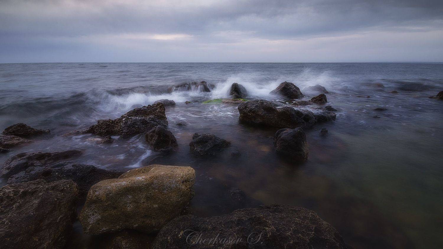 крым, море, сумерки,, Черкасов Сергей
