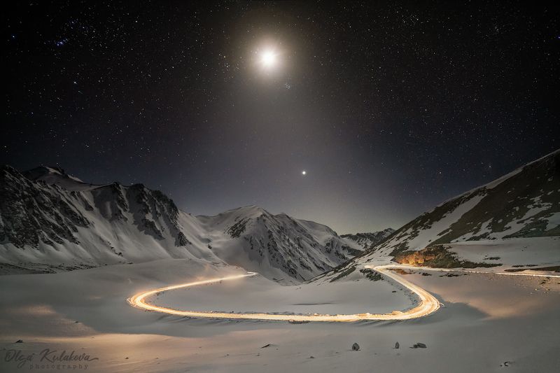 Ночь на перевале Чон-Ашууphoto preview