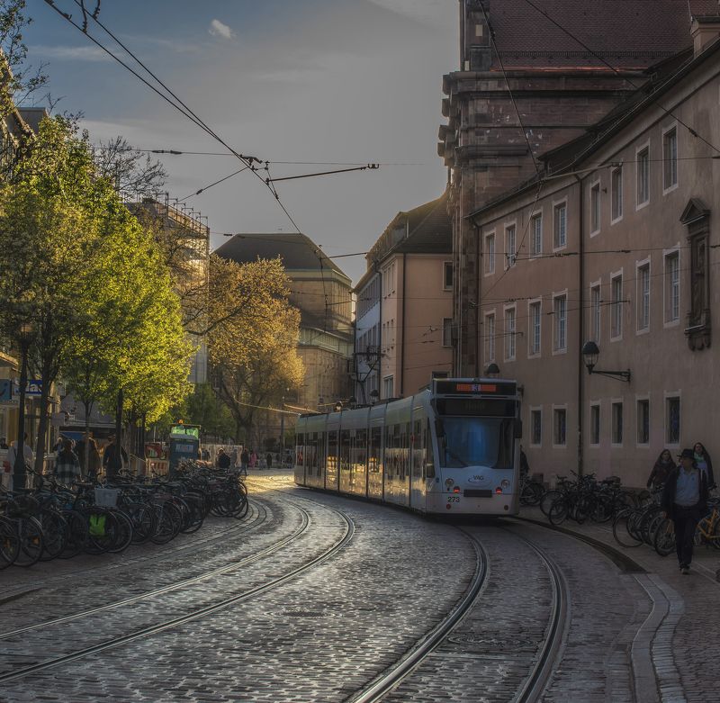 Фрайбург на закатеphoto preview