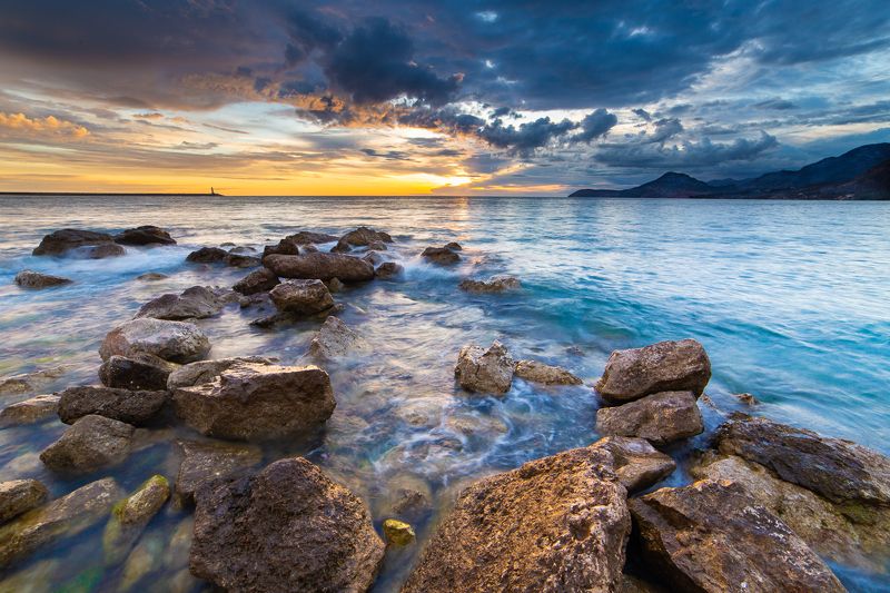 Закат в г. Бар фото превью