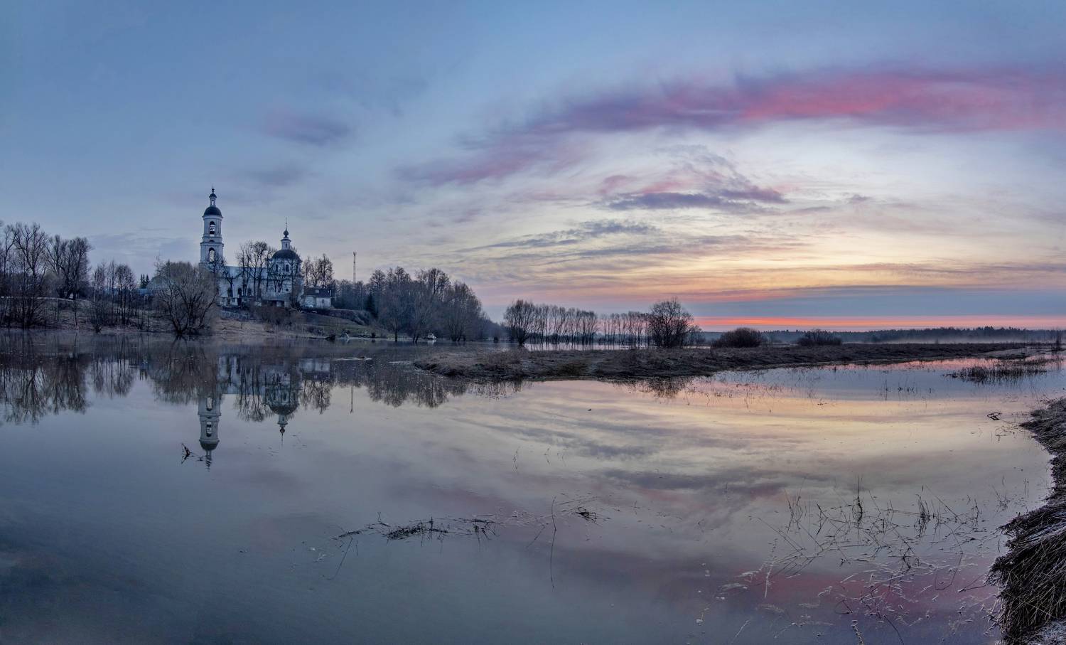 Рассвет,с.Филипповское. Автор: Добролюбова Тамара , Добролюбова Тамара