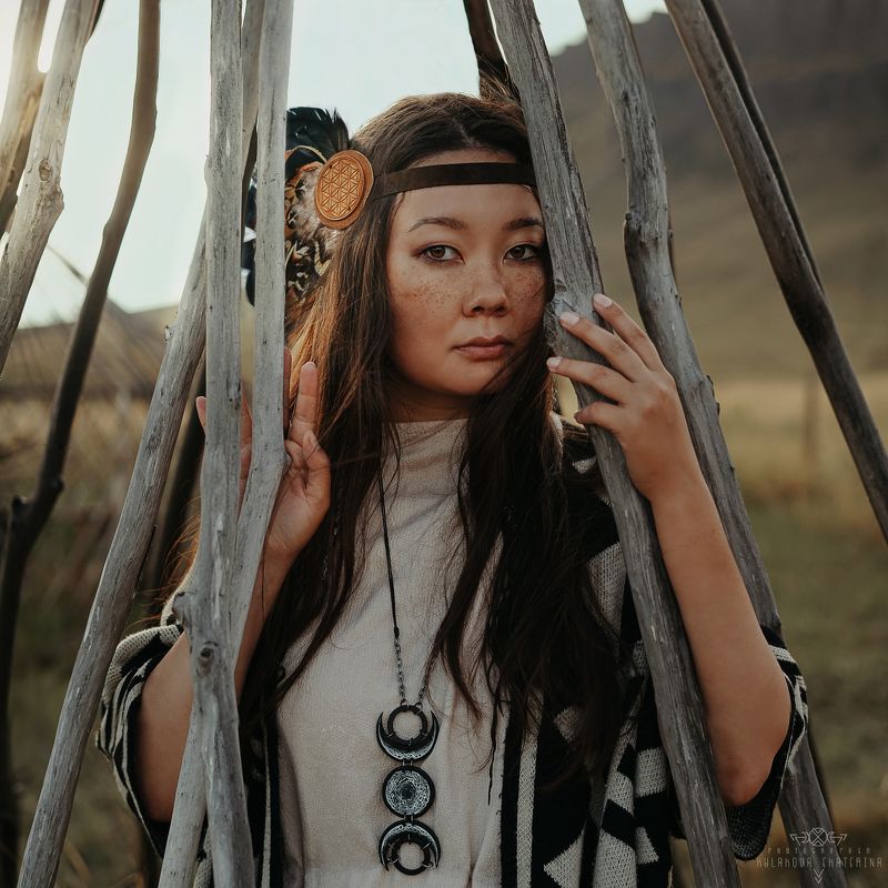 хакасия, народ, этностиль, ethnic, этно, горы, путешествие, оглахты, портрет Зов Предковphoto preview