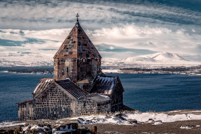 архитектура, монастыри, храмы Монастырь Севанаванк, Армения.photo preview