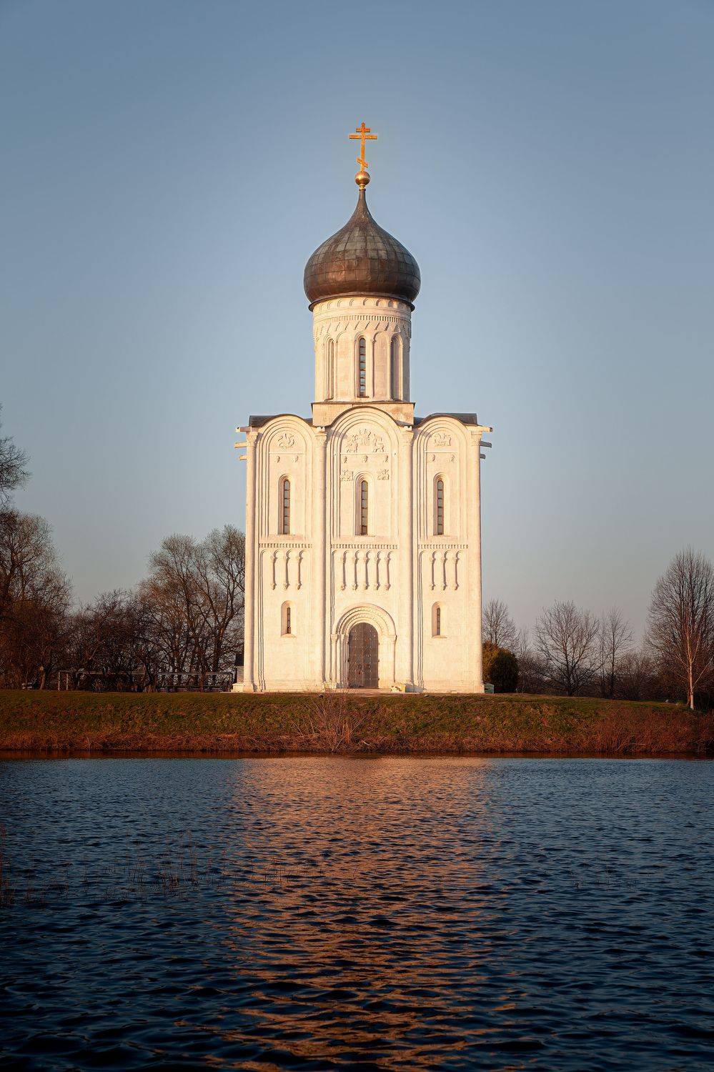 боголюбово. закат. нерль. церковь.,  Михаил