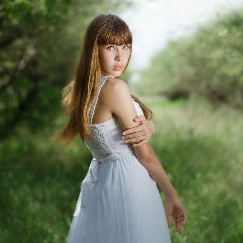 квадрат, портрет, зелень, средний формат Valeriaphoto preview