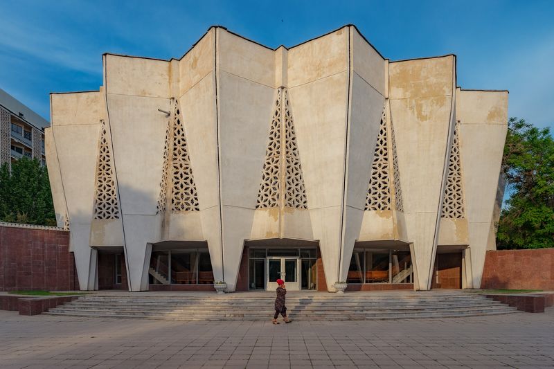 советский модернизм, брутализм, ташкент, узбекистан, tashkent, uzbekistan, brutalism, architecture, архитектура, soviet, modernism  Republican Surgery Center in Tashkentphoto preview