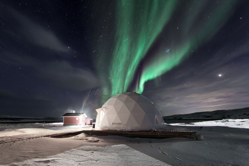 полярное сияние photo preview