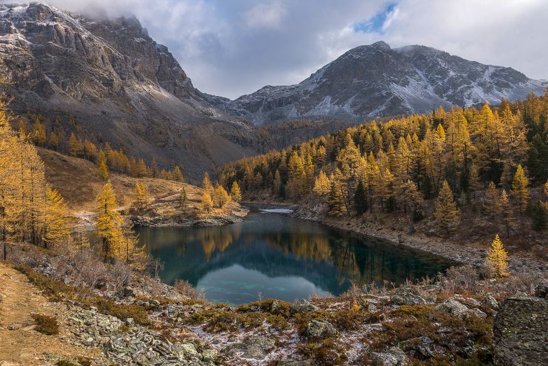 горный алтай, Горный Алтай. Куектанарское озеро.photo preview