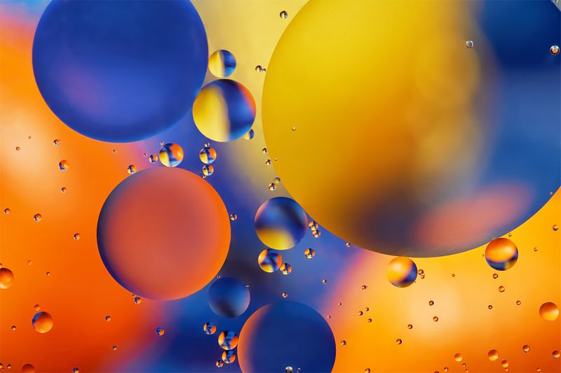 абстракция,макро,круги,капли,сфера Парад планетphoto preview