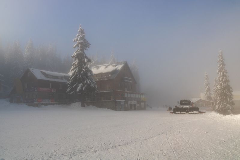 landscape, winter, mountain, hut, bulgaria, vitosha х.Алеко, Витоша, България - Aleko hut, Vitosha, Bulgariaphoto preview