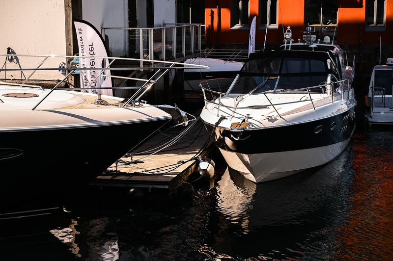 Norway city boat sea  Bryggenphoto preview