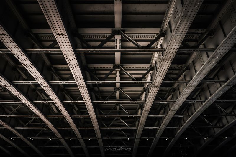 #bridge, #london, #uk, #symmetry Under the bridgephoto preview