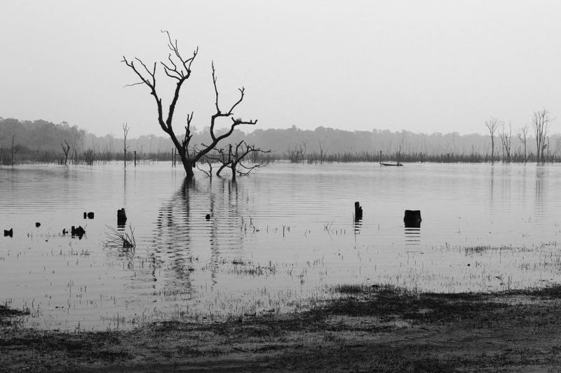 лаос, азия, чб, река, вода, отражение Лаосская глубинка: деревня Талангphoto preview