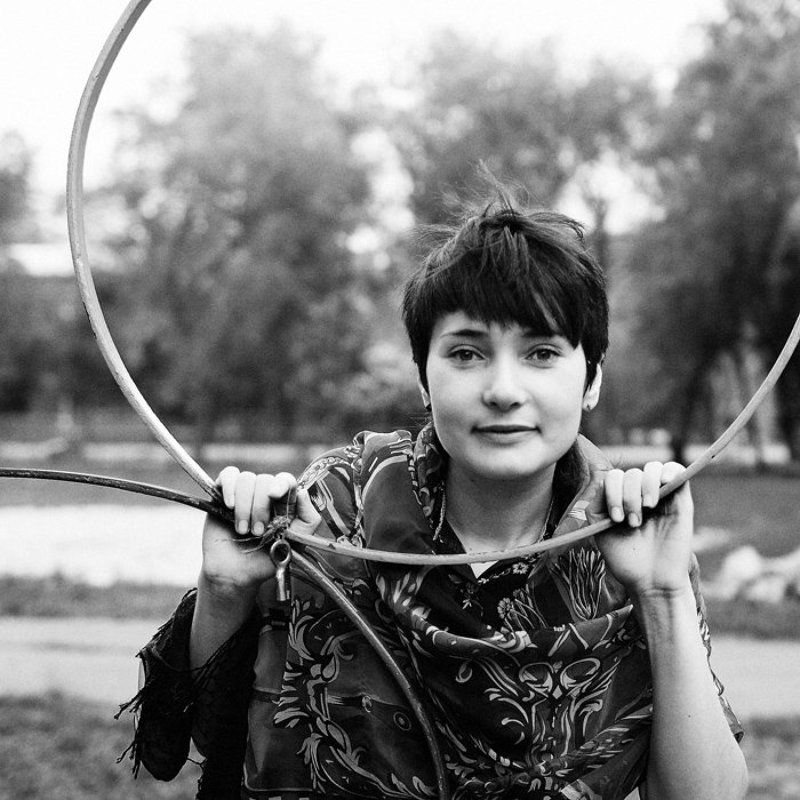 Портререт, Портрет девушки, Чб с ключикомphoto preview