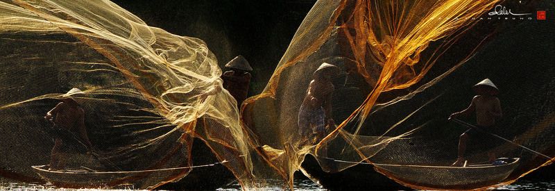 Dang Tuan Trung, Frank Dang On Nhu Y riverphoto preview