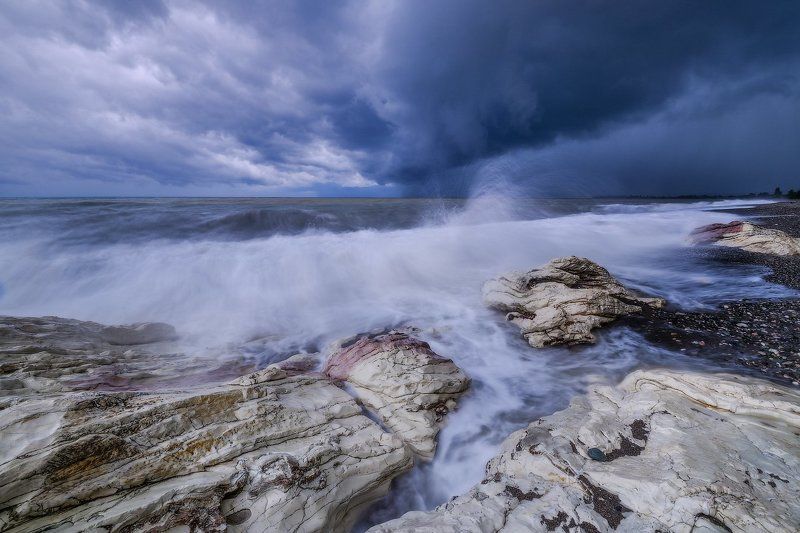 Абхазия, Белая скала, Черное море ***photo preview