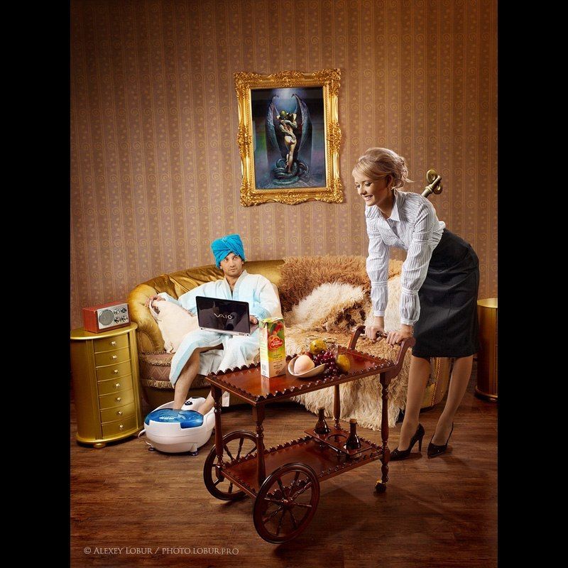 женщина, мужчина, ретушь, лобур Степфордские женыphoto preview