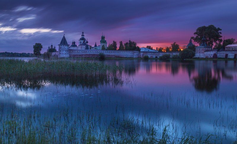 Кирилло-Белозерский, Лето, Монастырь, Ночь Летняя ночьphoto preview