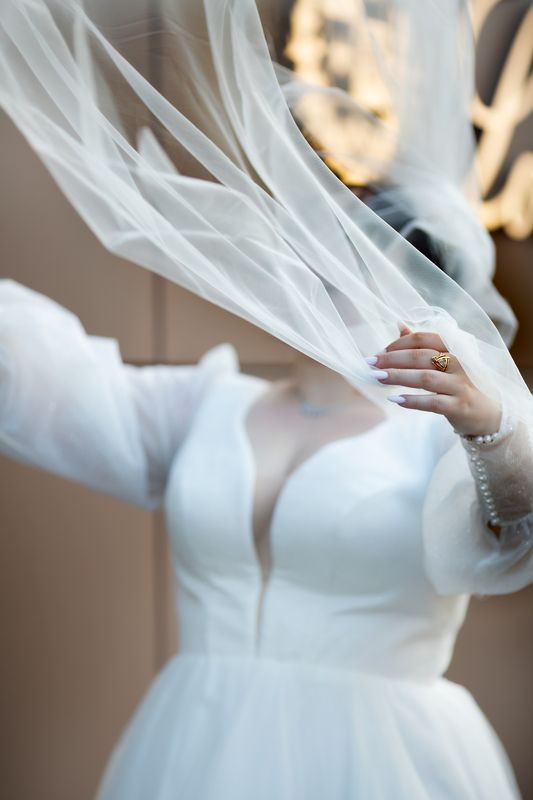 свадьба, семья, невеста, жених, женский портрет, любовь Волныphoto preview