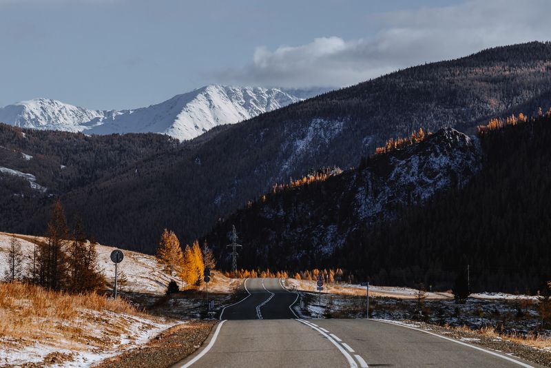 горы, горный алтай, чуйский тракт, пейзаж, алтай, дорога, россия Чуйский трактphoto preview