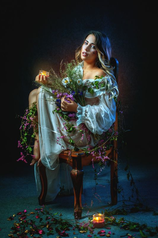 beauty nature flower ligth cadle cadleligth Lorenaphoto preview