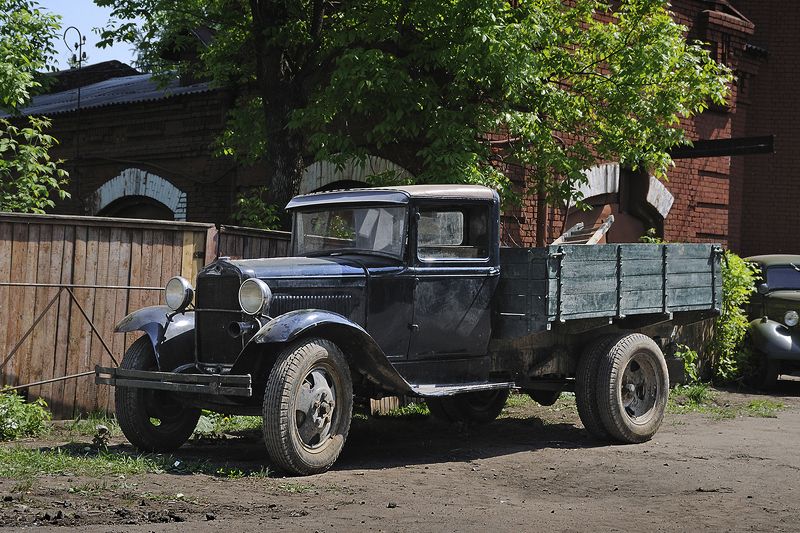 грузовик, газ-а, лето Будниphoto preview