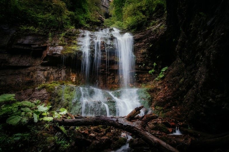 водопад, ингушетия, горы, пейзаж Водопад Гялчожхи, горная Ингушетияphoto preview