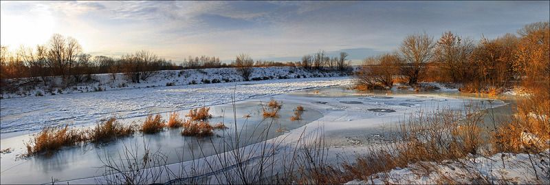 москва-река, звенигород Берега.... фото превью