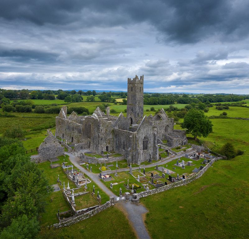 ireland, quin abbey Ireland. Quin Abbeyphoto preview
